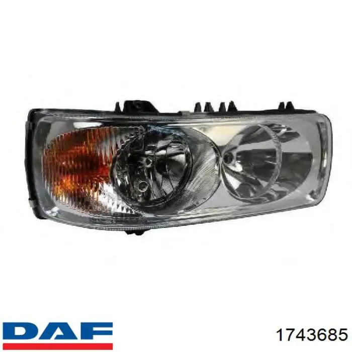 1743685 DAF Фара передняя правая