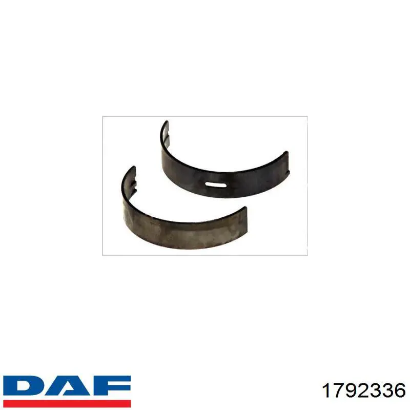 Вкладыши коленвала коренные, комплект, стандарт (STD) 213HL21652000 Mahle Original