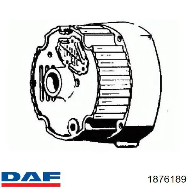 Сальник коленчатого вала DAF 1876189 цена, от 43.09 USD