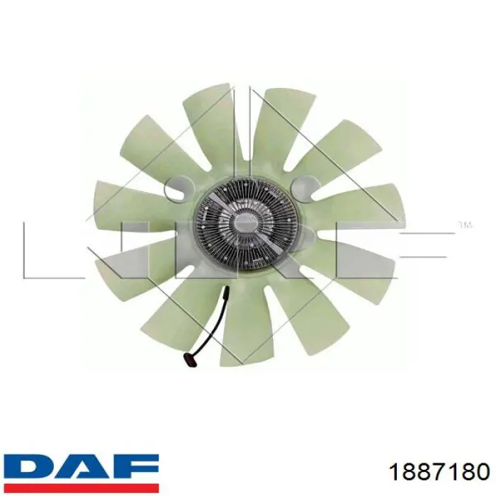 Купить 1887180 DAF Муфта вентилятора охлаждения