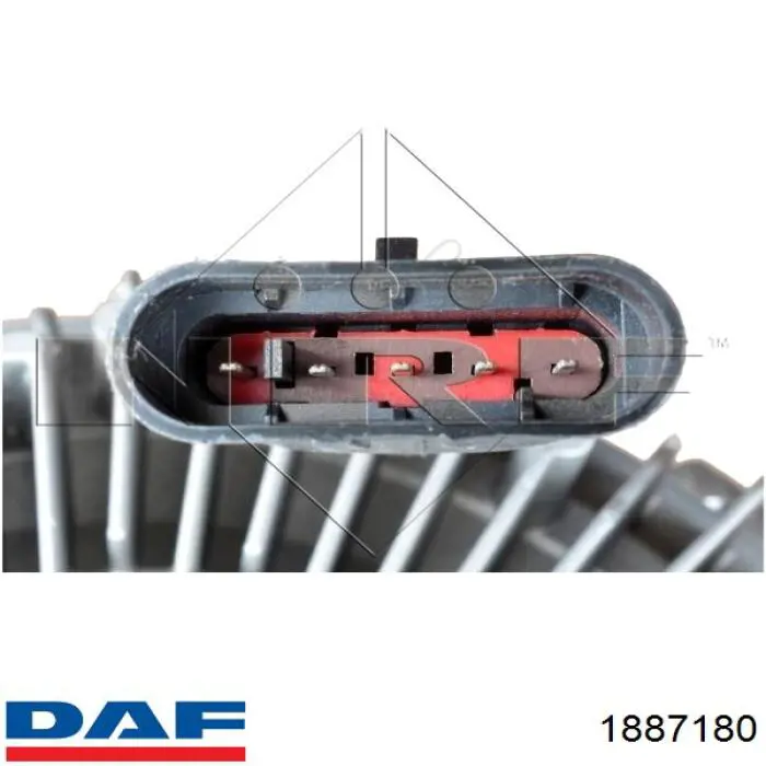 1887180 DAF Гидромуфта привода вентилятора