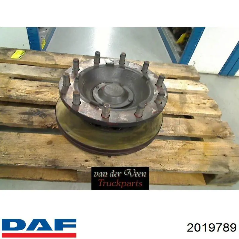 2019789 DAF Ступица колеса передняя