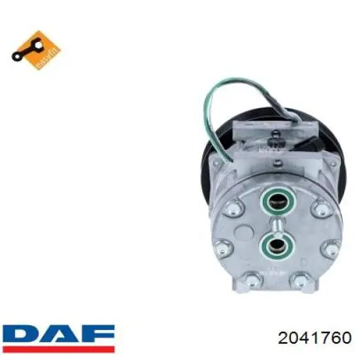 Компрессор кондиционера 2041760 DAF