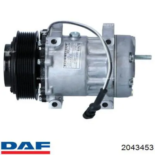 2043453 DAF compressor de aparelho de ar condicionado