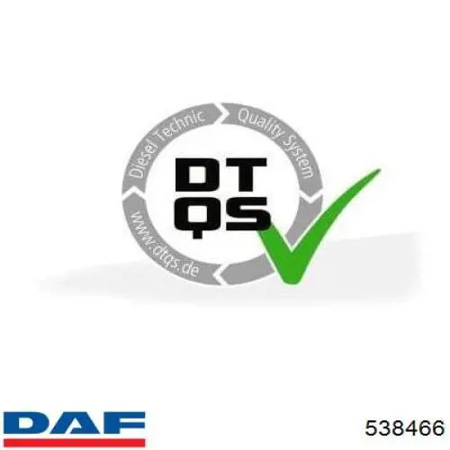 538466 DAF Подшипник хвостовика заднего моста, наружный