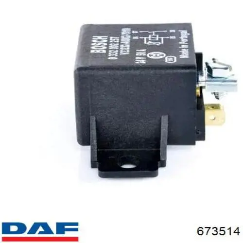 Реле стартера 673514 DAF