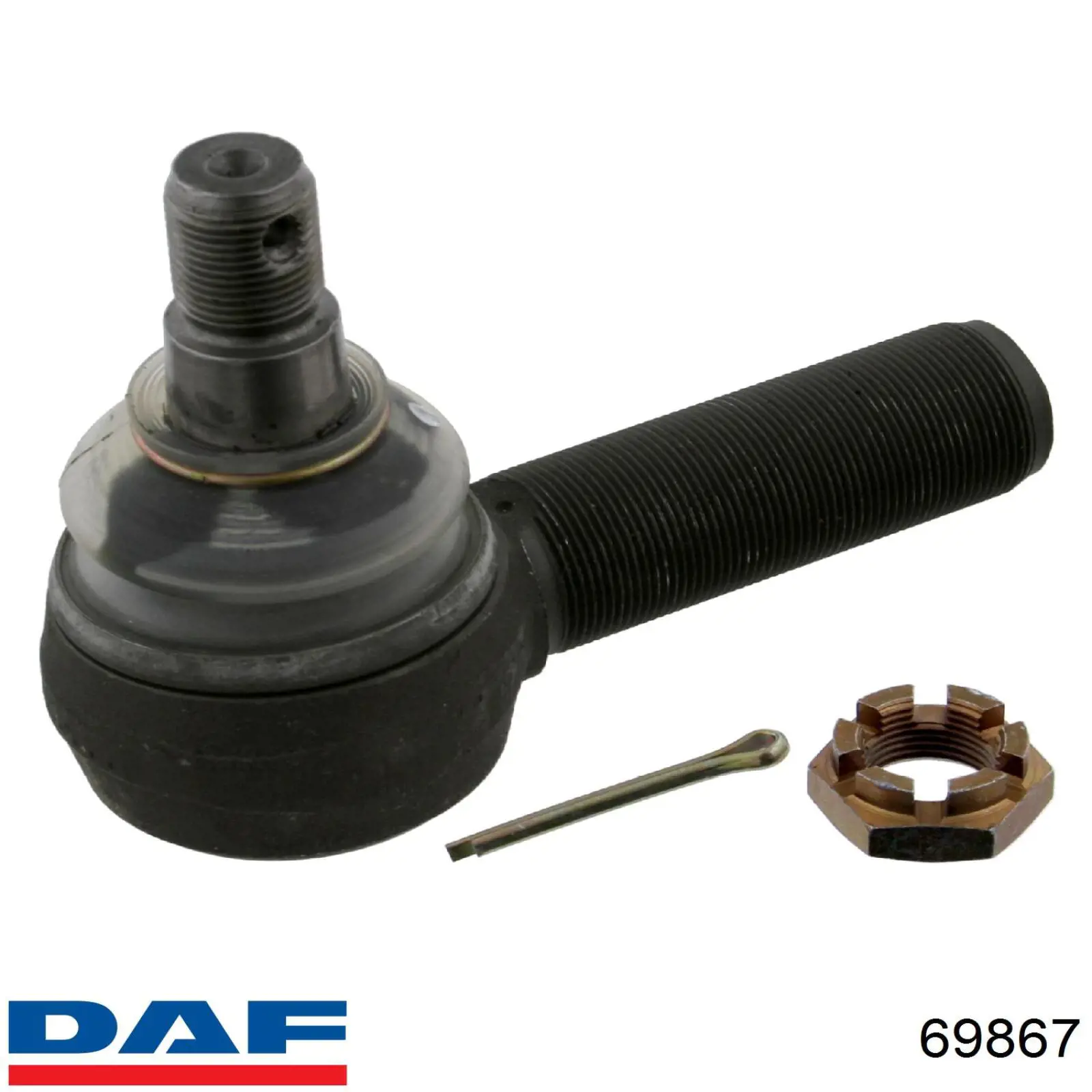69867 DAF Наконечник продольной рулевой тяги