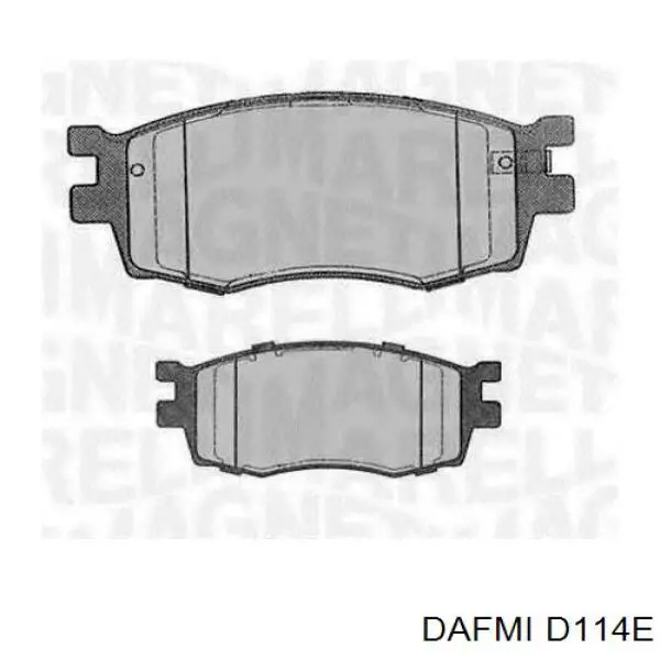 Колодки Dafmi D114E цена, от 12.18 USD