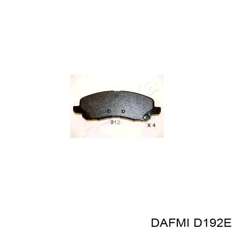 Compre D192E Dafmi Sapatas do freio dianteiras de disco