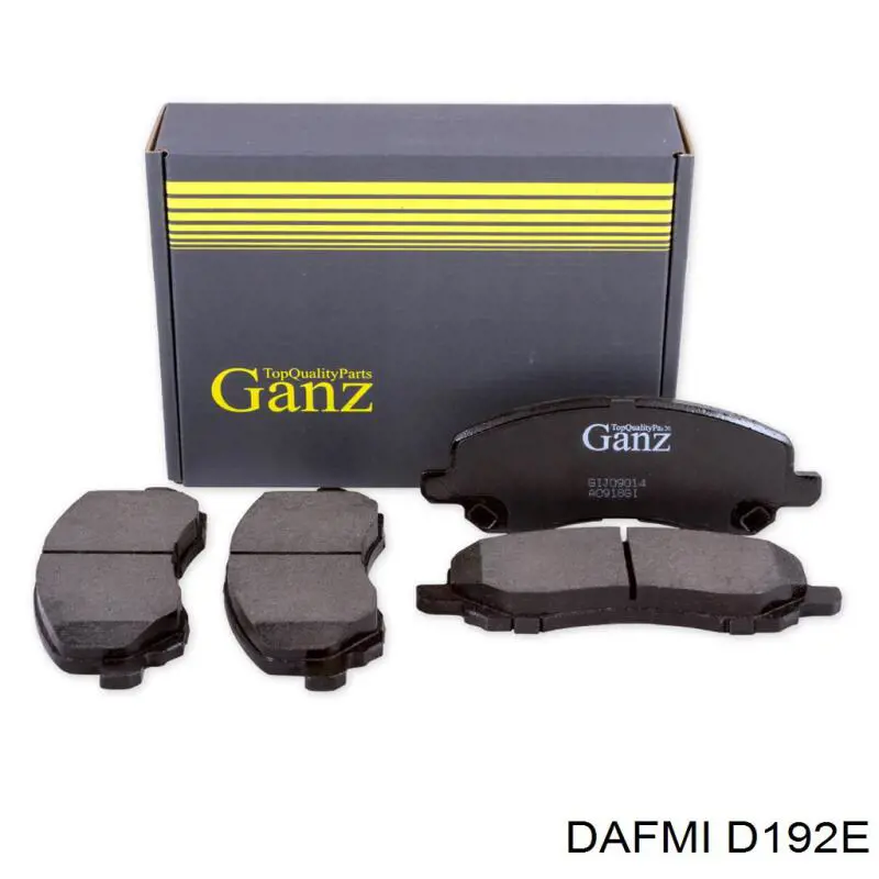 Sapatas do freio dianteiras de disco Dafmi D192E preço, a partir de 49,36 USD