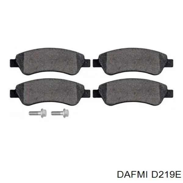 D219E Dafmi передние тормозные колодки