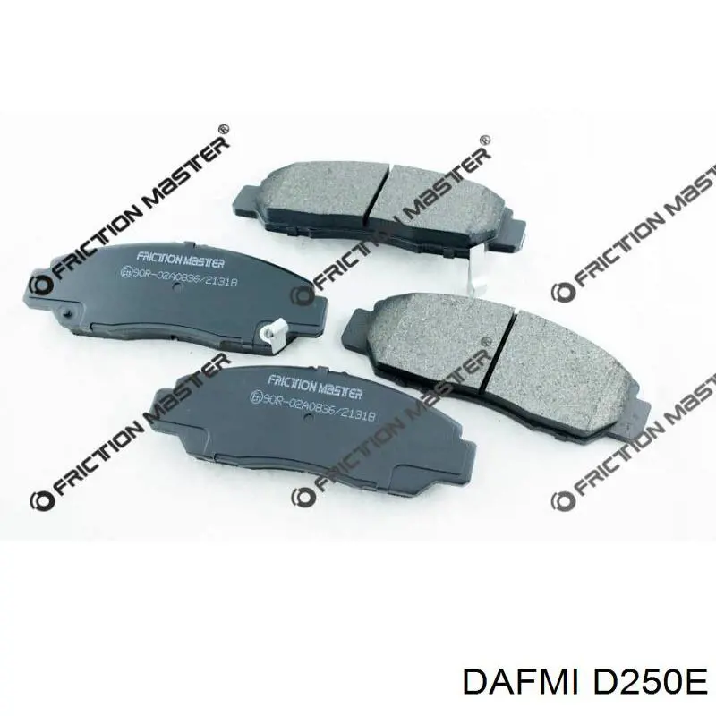 D250E Dafmi Колодки передние