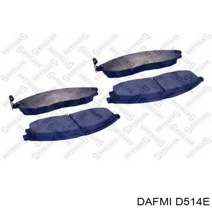 D514E Dafmi Колодки передние