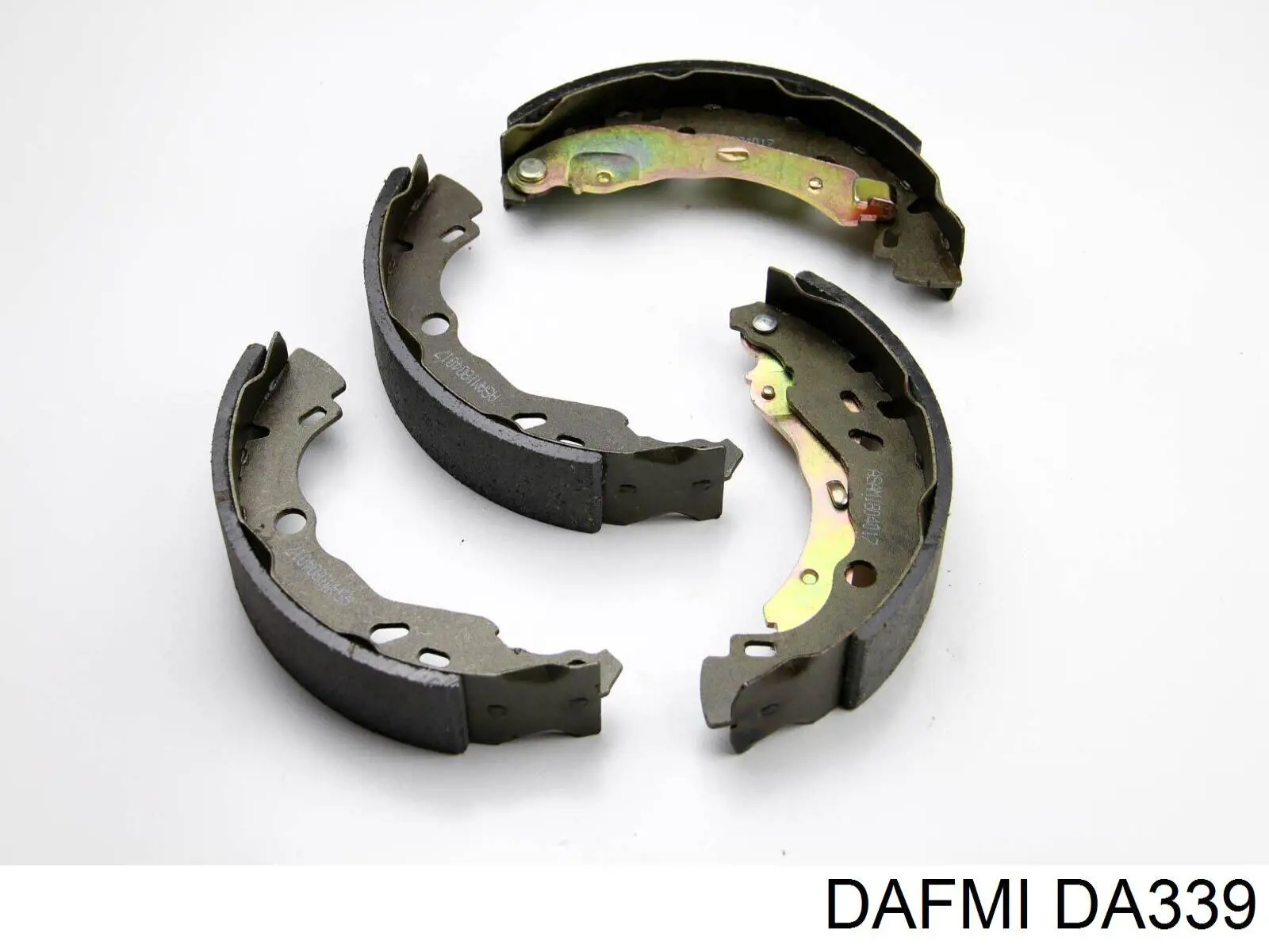 DA339 Dafmi колодки тормозные задние барабанные