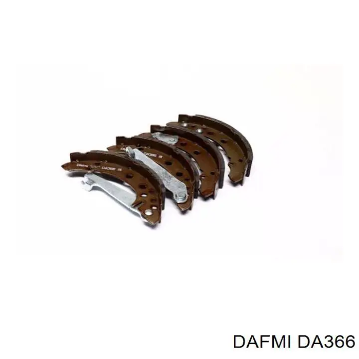 Колодки тормозные задние барабанные DAFMI DA366