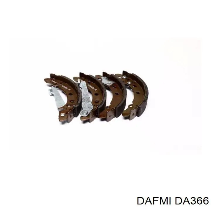 Купить DA366 Dafmi Задние барабанные тормозные колодки