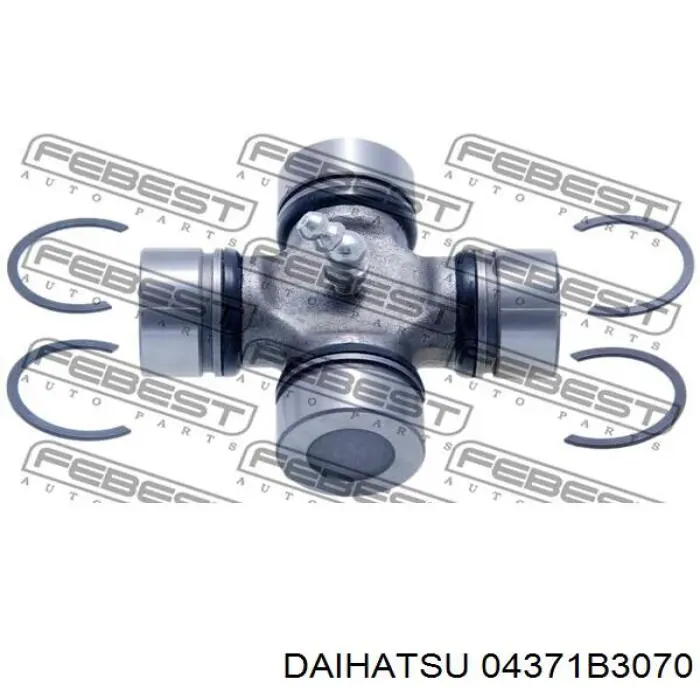 Крестовина карданного вала заднего 04371B3070 Daihatsu