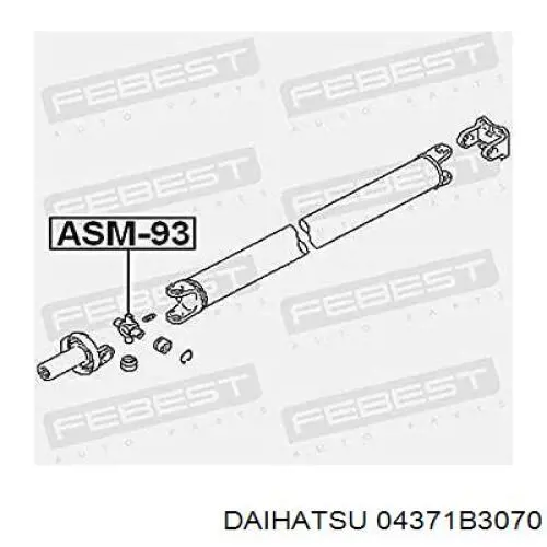04371B3070 Daihatsu Крестовина карданного вала