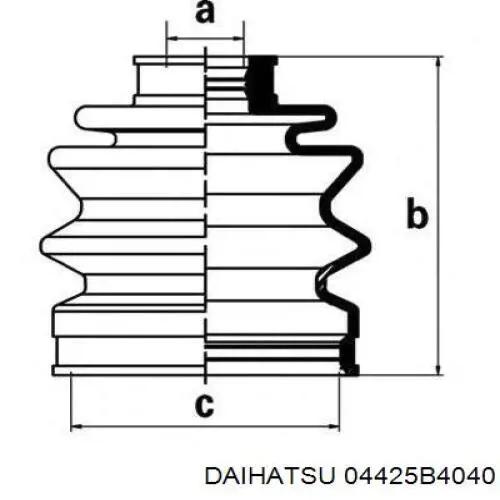  04425B4040 Daihatsu