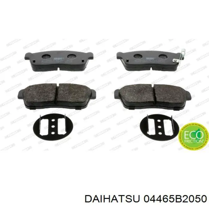 04465B2050 Daihatsu передние тормозные колодки