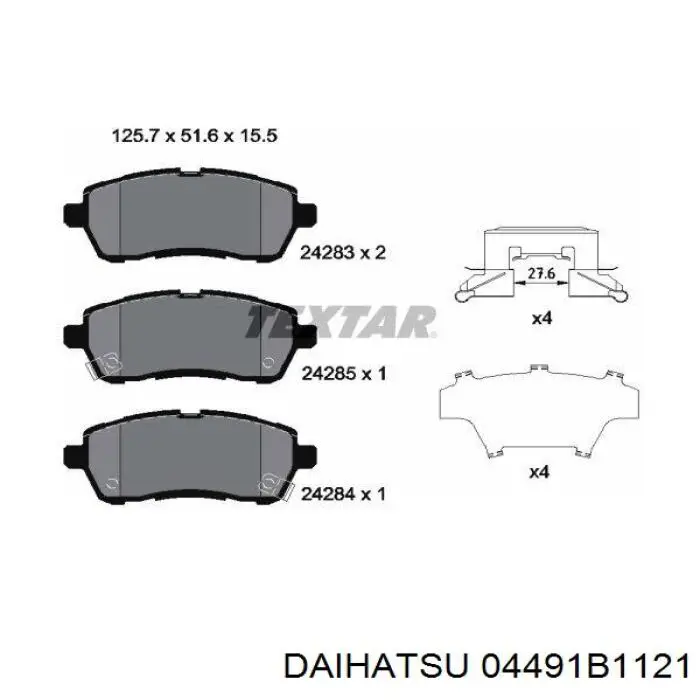  04491B1121 Daihatsu