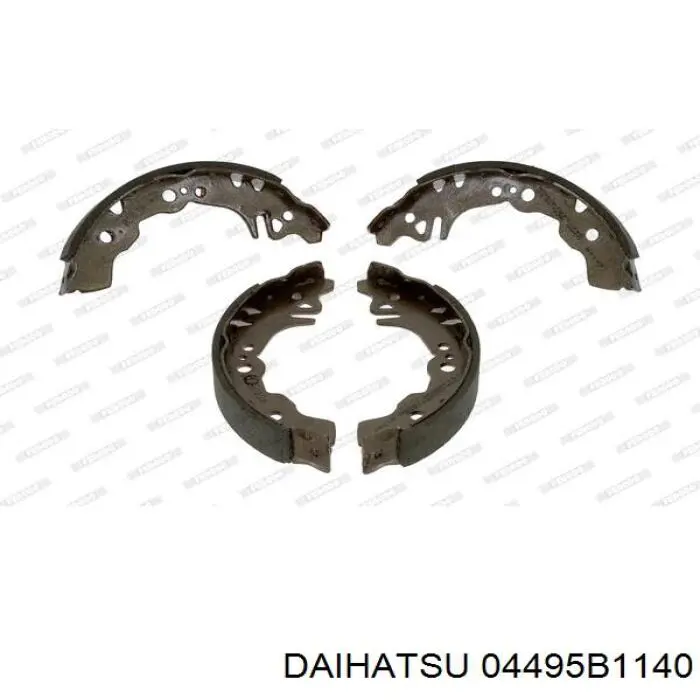 Тормоза рабочие задние ножные и тормозные барабаны Daihatsu 04495B1140 цена, от 24.71 USD