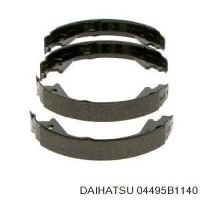 Купить 04495B1140 Daihatsu Задние барабанные тормозные колодки