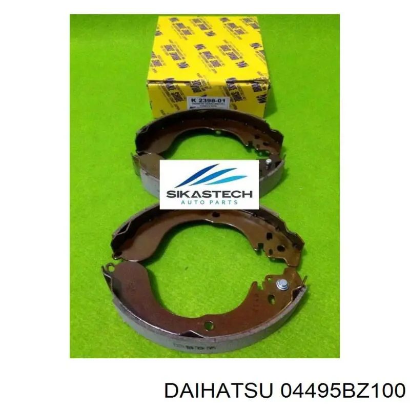 Задние барабанные колодки 04495BZ100 Daihatsu