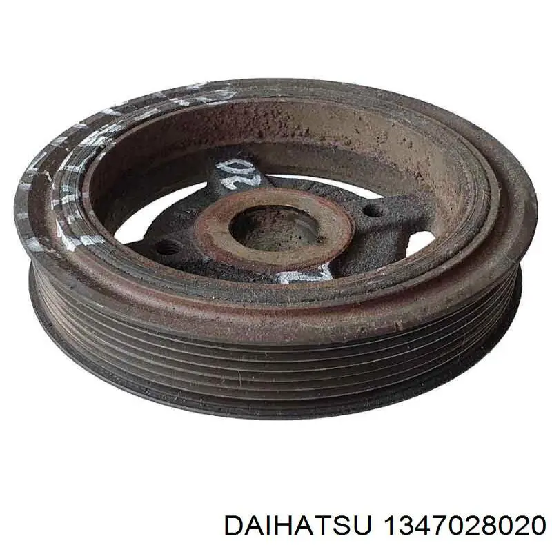 Шкив коленвала (демпфер) Daihatsu 1347028020 цена, от 43.10 USD