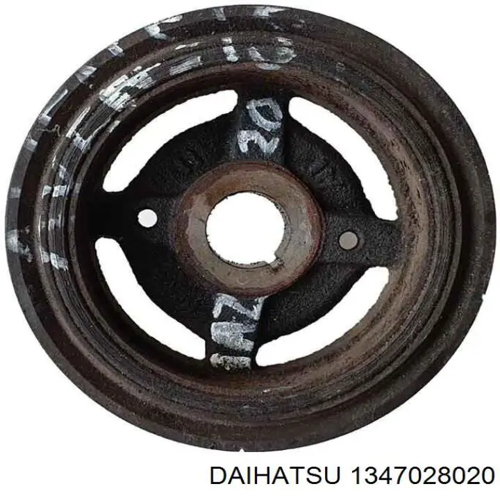 Купить 1347028020 Daihatsu Шкив-демпфер коленвала