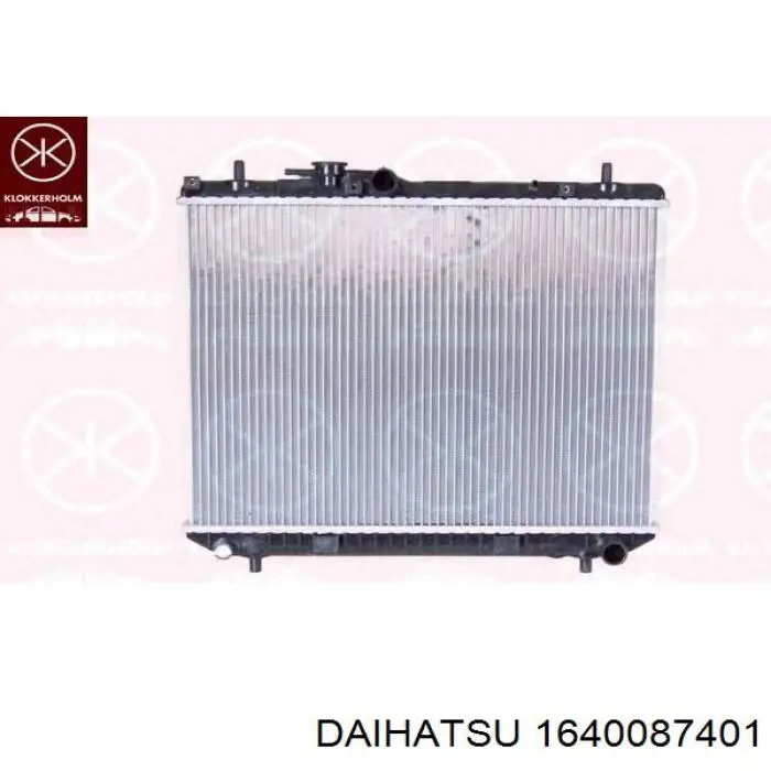 Радиатор 1640087401 Daihatsu