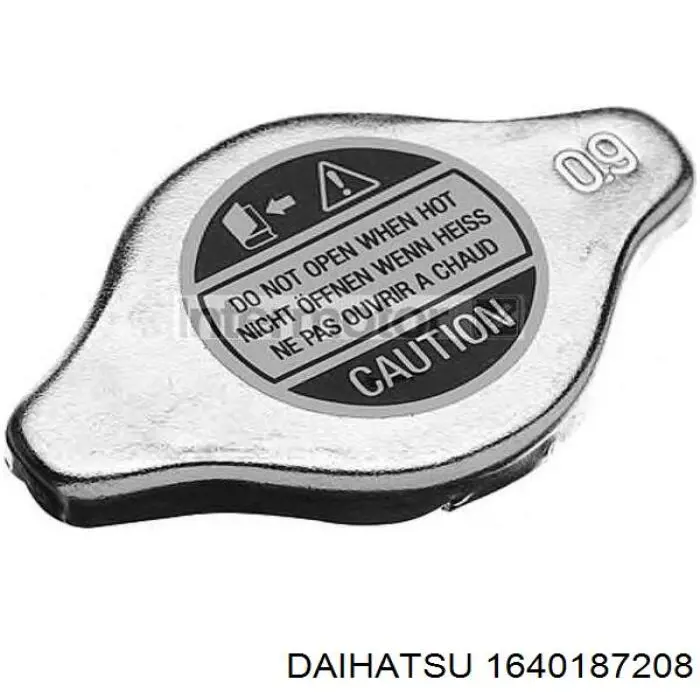 1640187208 Daihatsu Крышка бачка радиатора