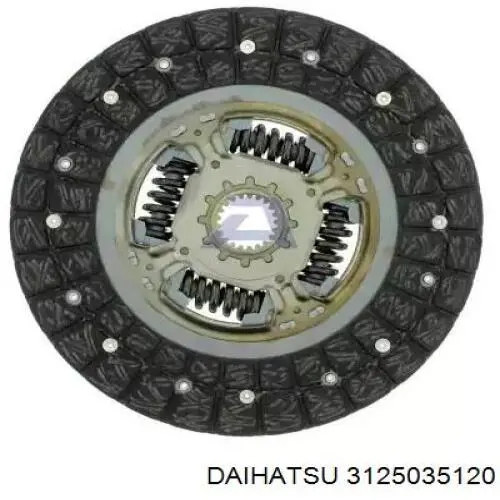 Диск сцепления 3125035120 Daihatsu