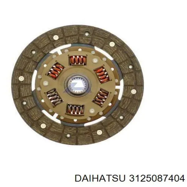 3125087404 Daihatsu диск сцепления