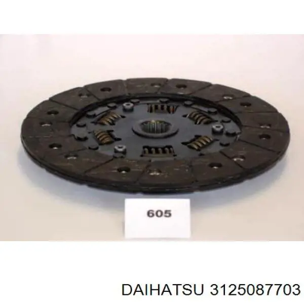 3125087512000 Daihatsu диск сцепления