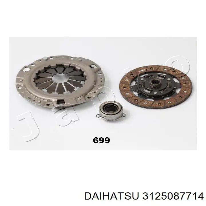 Диск сцепления 3125087714 Daihatsu