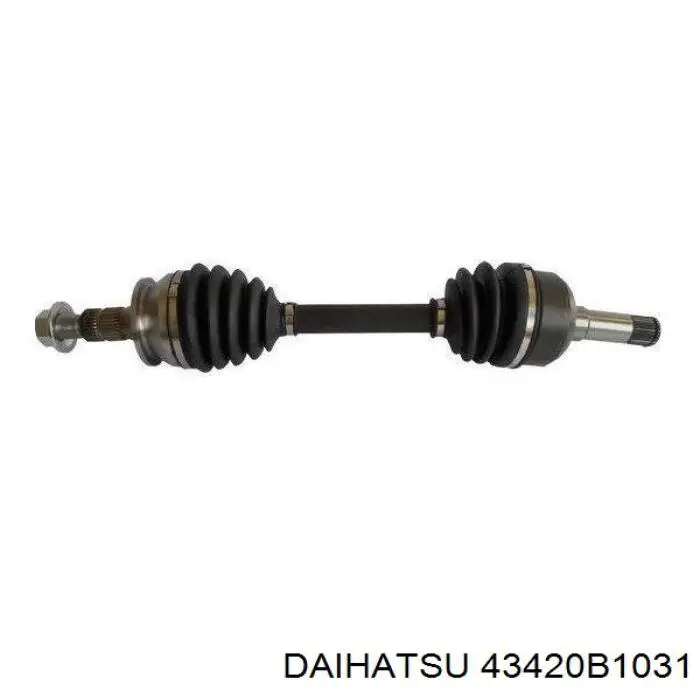 Левая полуось 43420B1031 Daihatsu