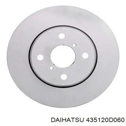 Тормоз дисковый передний Daihatsu 435120D060 цена, от 40.20 USD