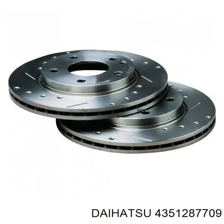 4351287709 Daihatsu диск тормозной передний