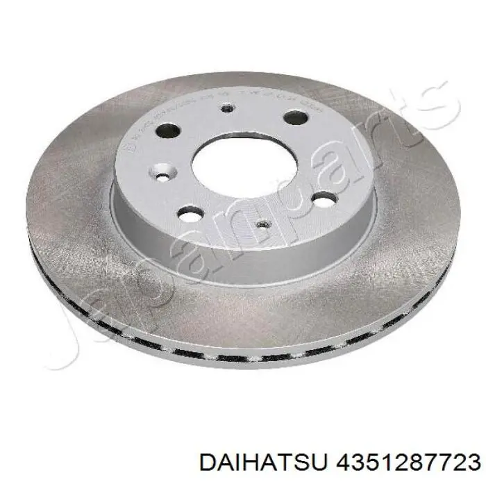 Передние тормозные диски 4351287723 Daihatsu