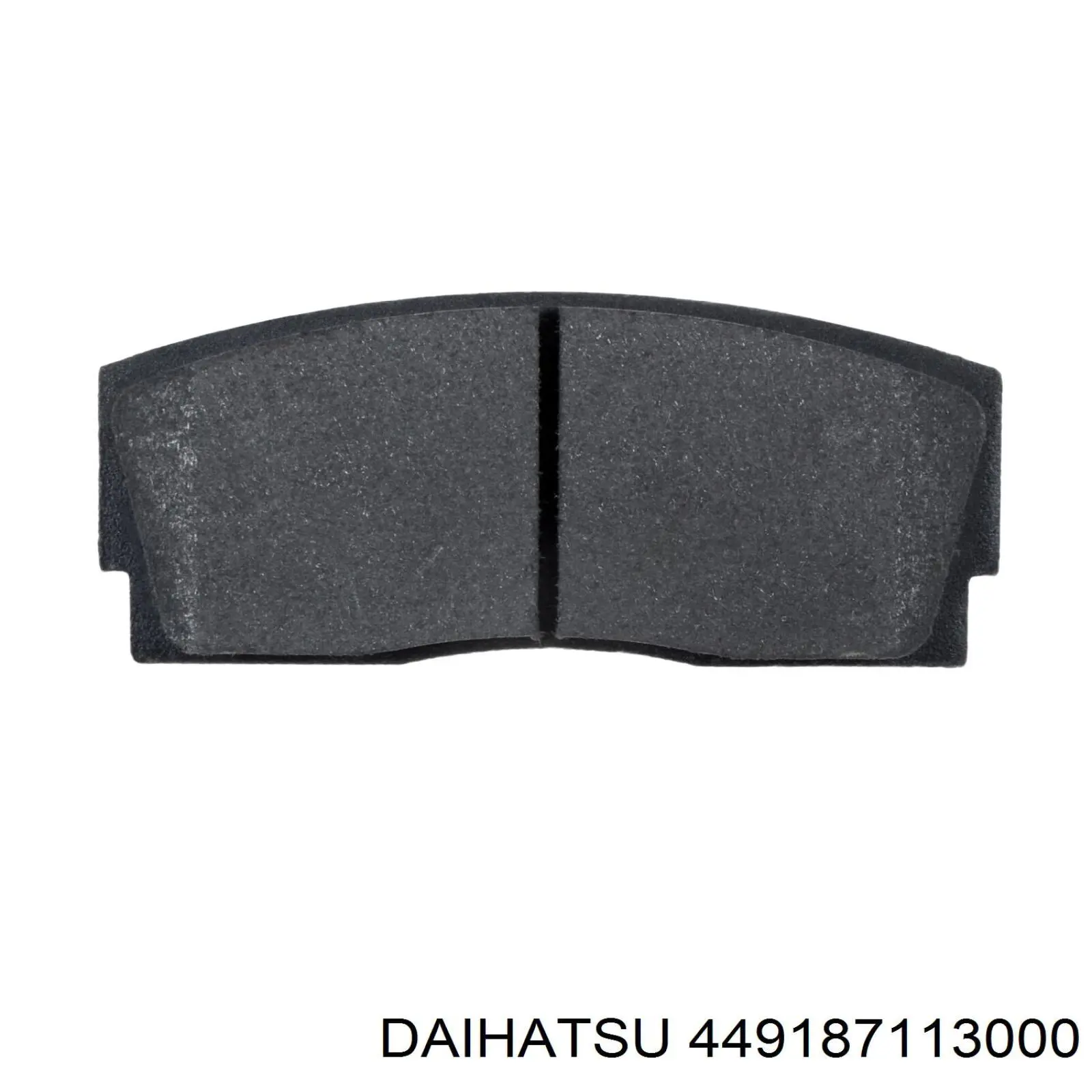 Передние тормозные колодки 449187113000 Daihatsu