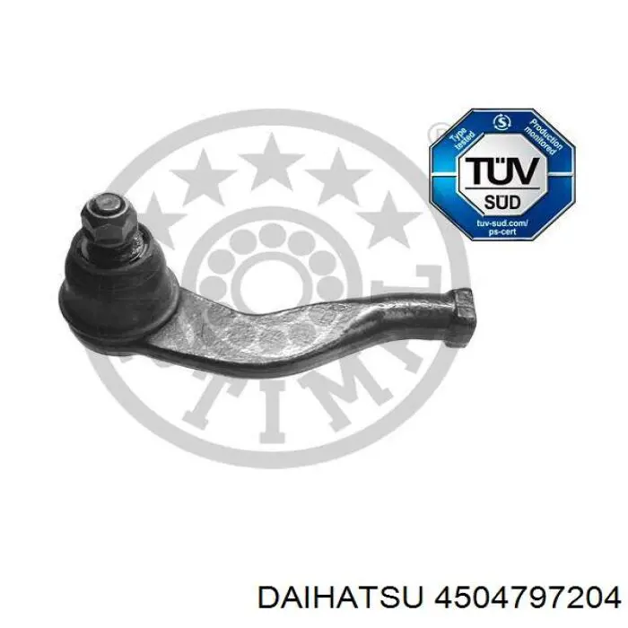 Рулевой наконечник 4504797204 Daihatsu