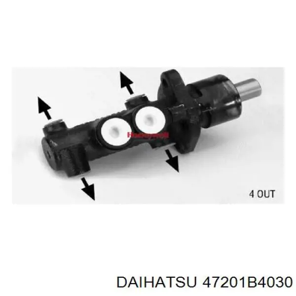 Цилиндр тормозной, главный на Daihatsu Terios II J2