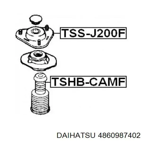 4860987402 Daihatsu 