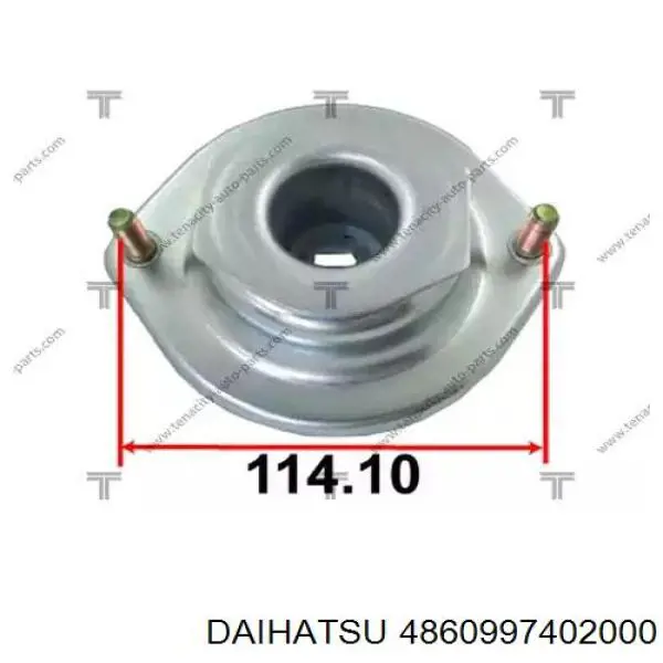 Опора амортизатора переднего 4860997402000 Daihatsu