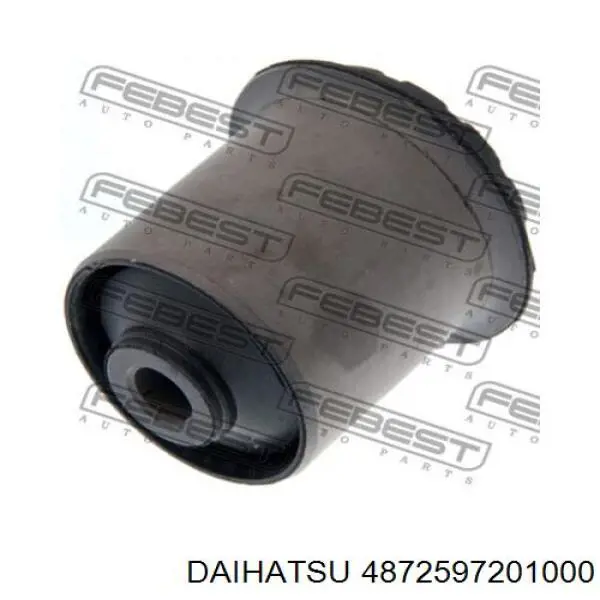 Сайлентблок задней балки (подрамника) 4872597201000 Daihatsu