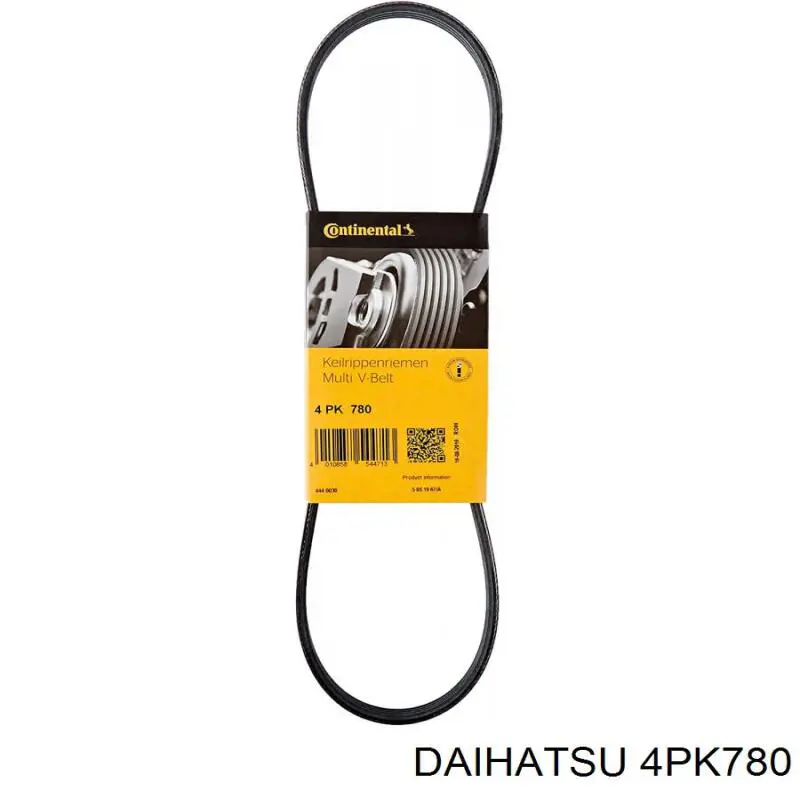 Ремень генератора 4PK780 Daihatsu