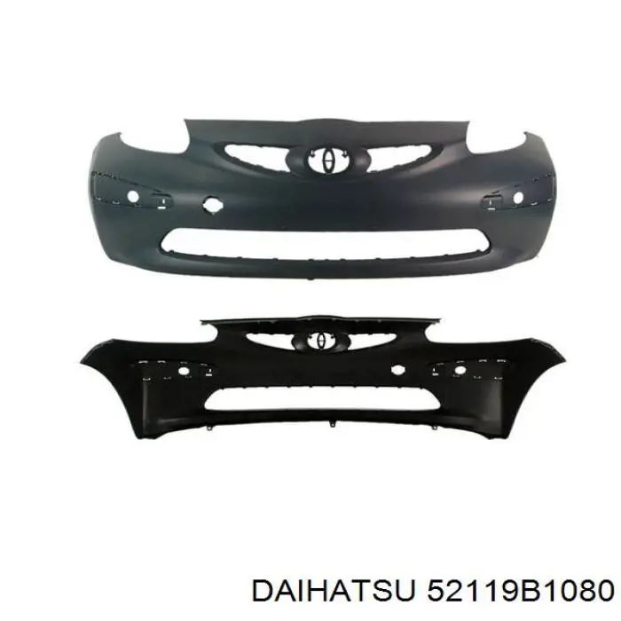 Купить 52119B1080 Daihatsu Буфер (бампер) передний