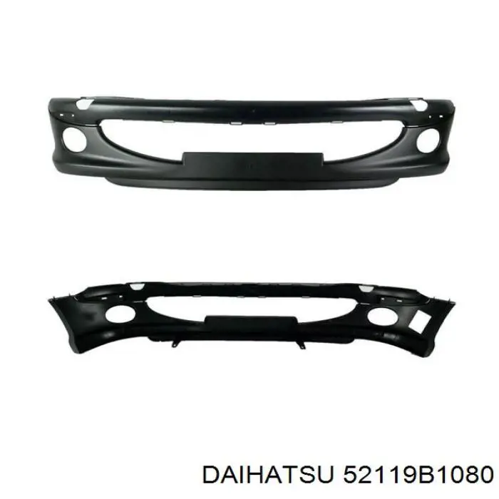 Бампер на авто Daihatsu 52119B1080 цена, от 164.41 USD