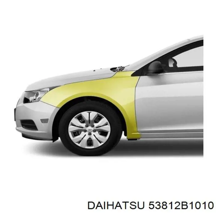 Купить 53812B1010 Daihatsu Крыло переднее левое